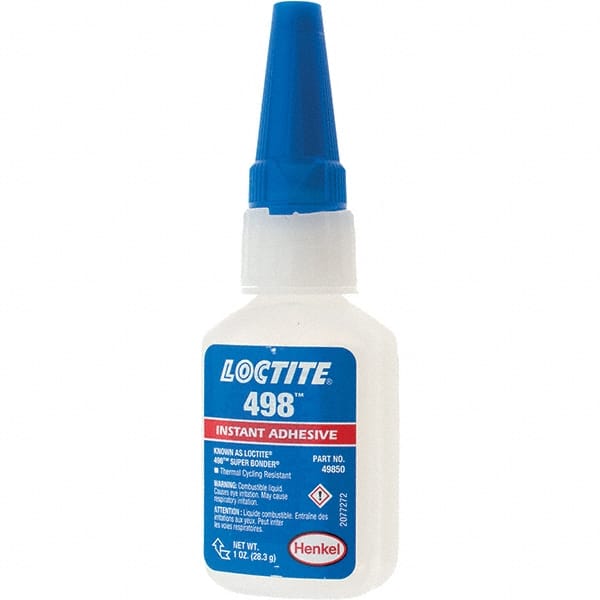 LOCTITE 135469 Adhesive Glue: 1 oz Bottle, Clear 