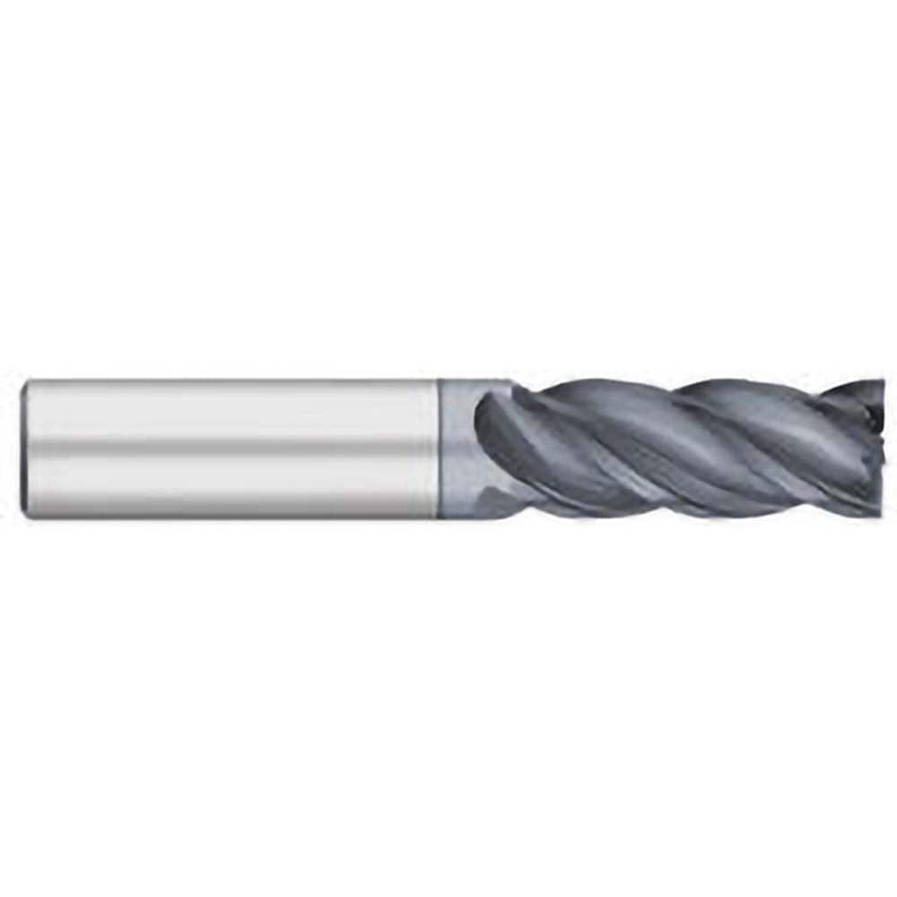 Titan USA TC21830 Square End Mill: 5/16" Dia, 4 Flutes, 13/16" LOC, Solid Carbide, 38 ° Helix 