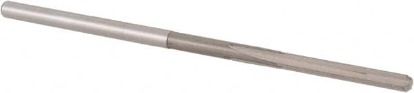 Morse Cutting Tools 29734 Decimal Size Chucking Reamer High-Speed Steel Bright Finish Straight Flute 6 Flutes 0.4535 Size 