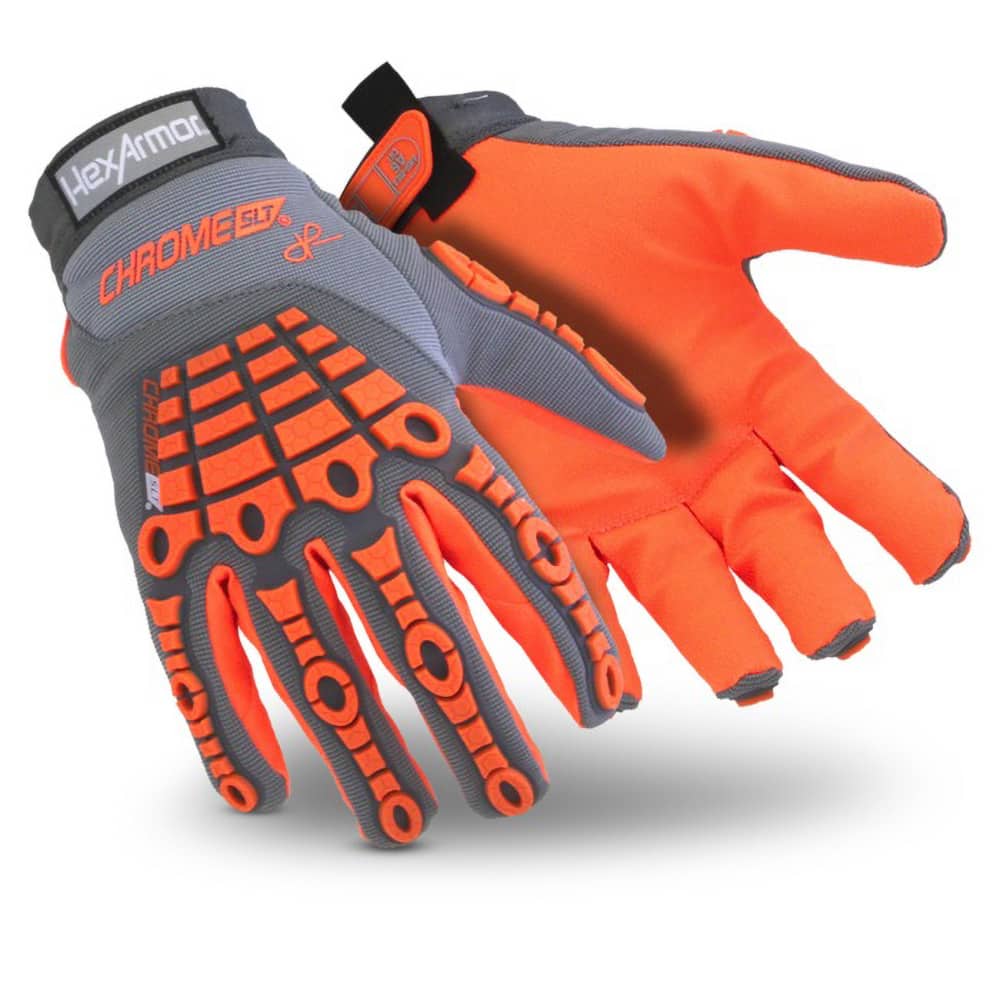 HexArmor. 4071-XL (10) Cut & Puncture-Resistant Gloves: Size XL, ANSI Cut A6, ANSI Puncture 3, Leather 