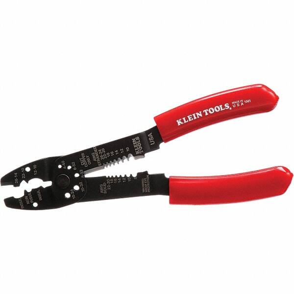 Wire Stripper: 8 AWG to 26 AWG Max Capacity