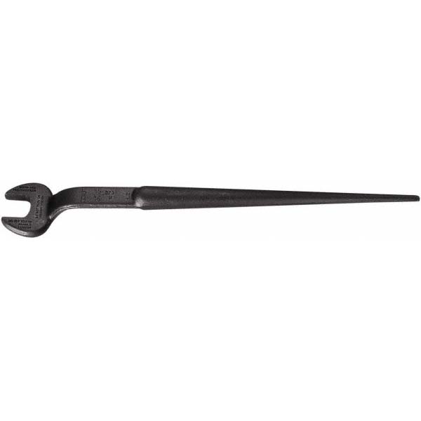 Klein Tools Spud Handle Open End Wrench: - Steel, Black Finish | Part #3222