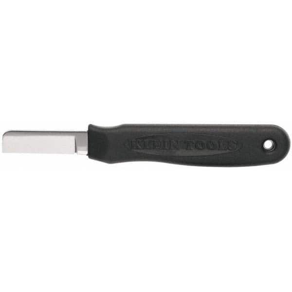 Klein Tools 44200 1-3/4" Long Blade, 1095 Carbon Steel, Fine Edge, Splicers Knife 