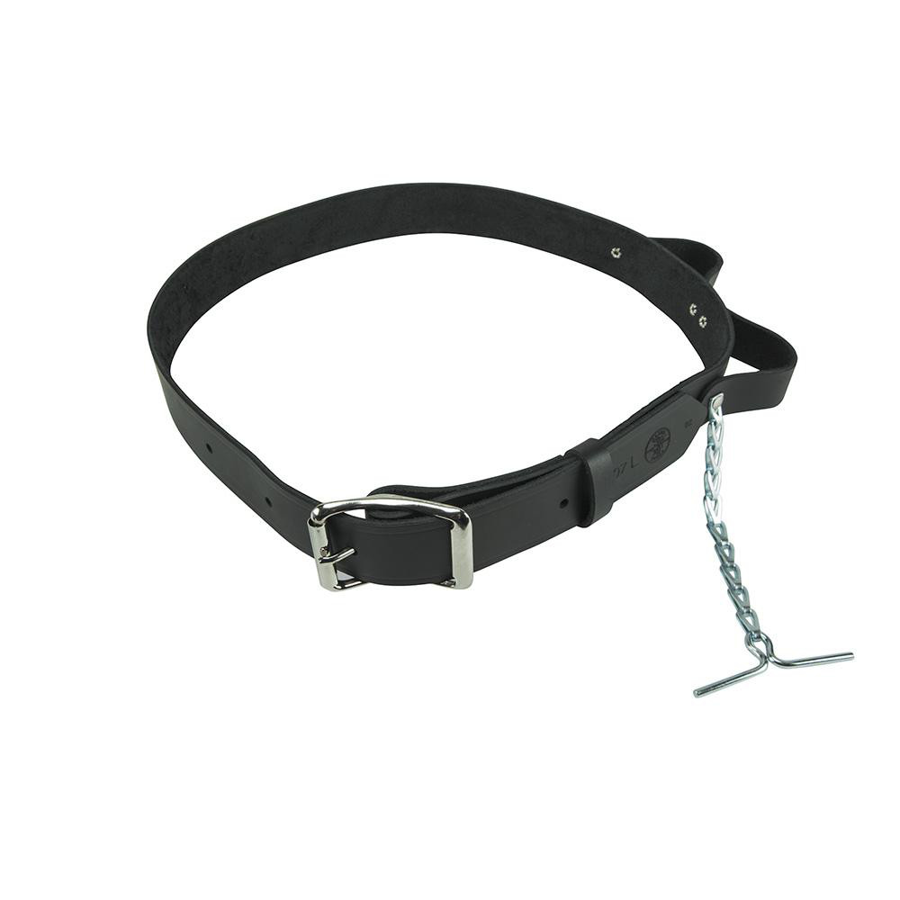 Tool Aprons & Tool Belts; Tool Type: Adustable; Tool Belt; Minimum Waist Size: 38; Maximum Waist Size: 46; Material: Leather; Number of Pockets: 0; Color: Black; Overall Length: 137.2 cm; 54 in; Features: Heavy-Duty; Made of Strong; Specific Material: Lea