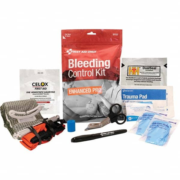 Bleeding Control Kit: 16 Pc, for 1 Person