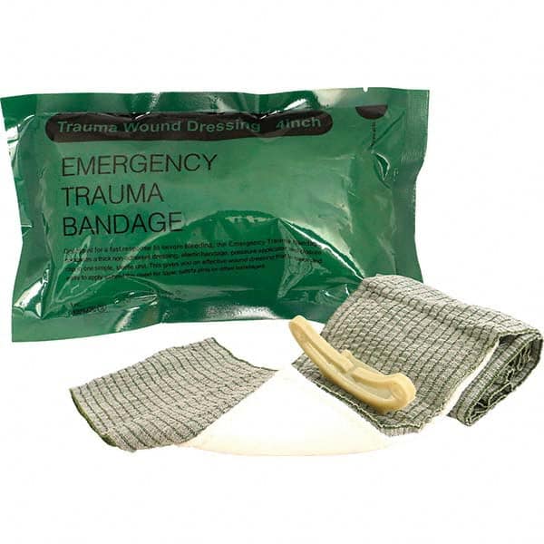 Bandages & Dressings; Type: Pad ; Dressing Type: Pad ; Bandage Material: Cotton ; Material: Cotton ; Unitized Kit Packaging: Yes ; Features: Apply Direct Pressure; Closure Bar to Avoid Pin; Quick & Easy Self-Application