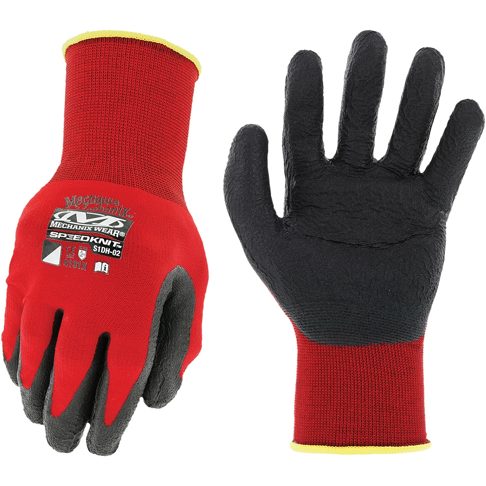 mechanix red gloves