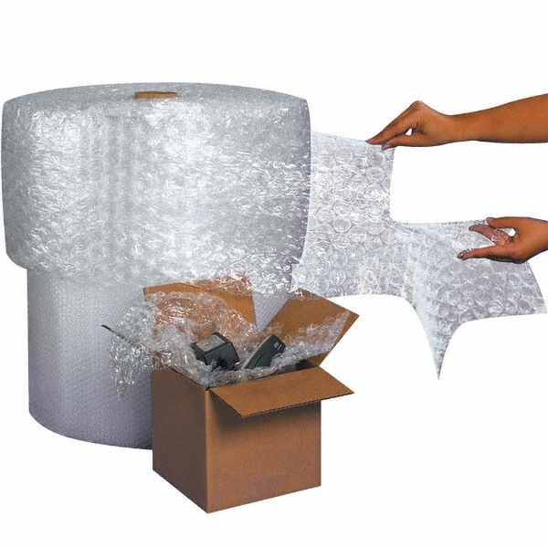 Made in USA Bubble Roll & Foam Wrap; Air Pillow Style Bubble Roll