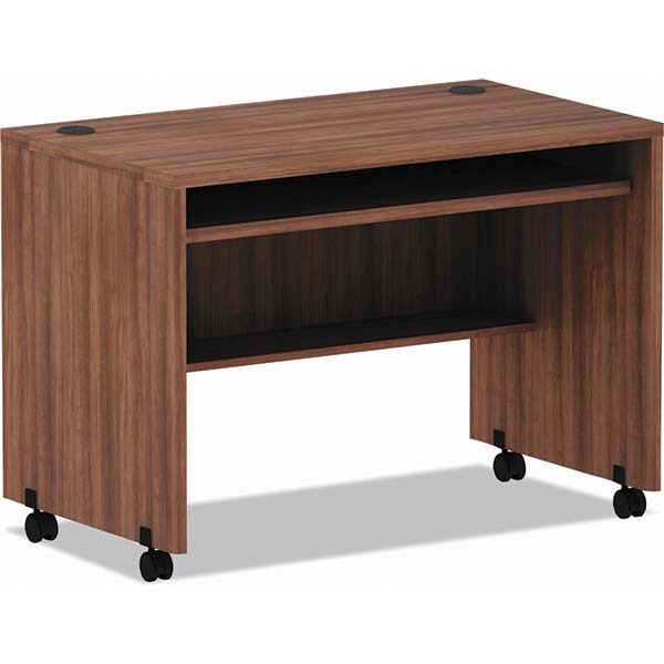 Mobile Workstation Desk Mobile Work Center: 30" OAH, 1 Drawer