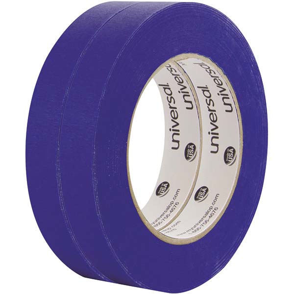 UNIVERSAL 18mm Wide x 54.8 m Long x 5.3 mil Thick Blue Masking Tape