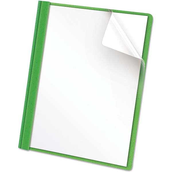 Portfolios, Report Covers & Pocket Binders; Three Hole Report Cover Type: Report Cover ; Width (Inch): 10 ; Length (Inch): 12 ; Color: Green