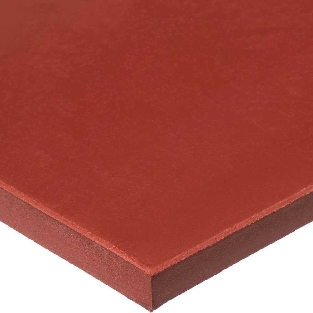 High Temp FDA 12" x 12" Red Silicone Rubber Sheet 1/16" thick 70 durometer 