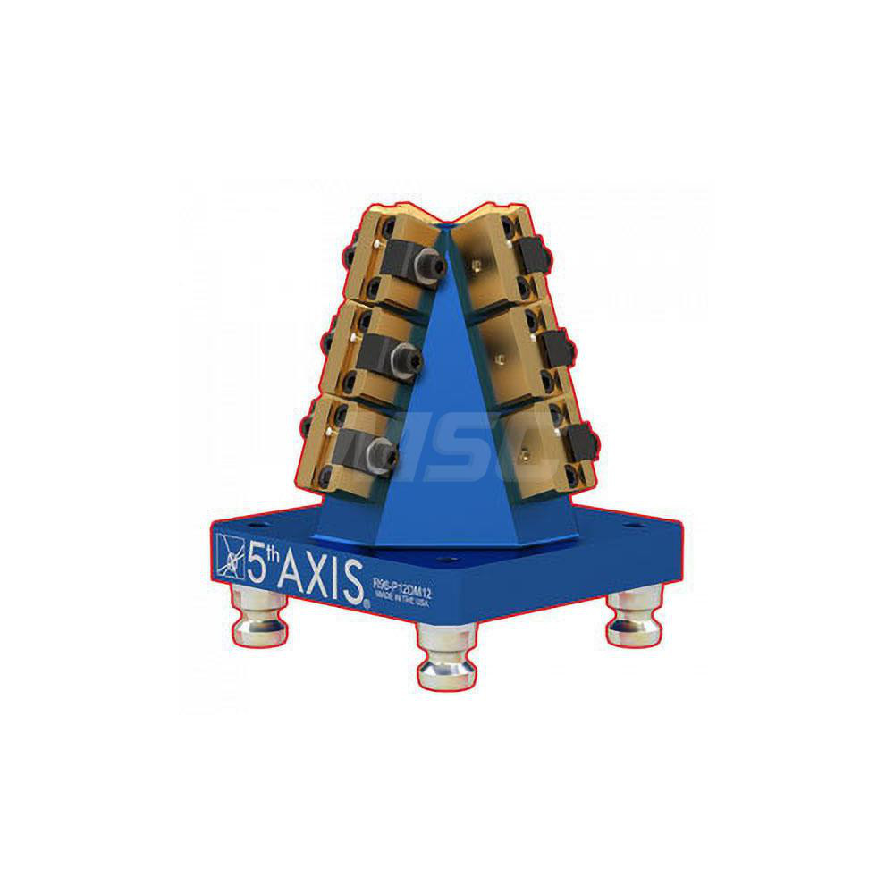 DM12 125X125X133.5MM CNC QC CLAMPING MODULE - 126.00 mm OAW, 125.73 mm OAL