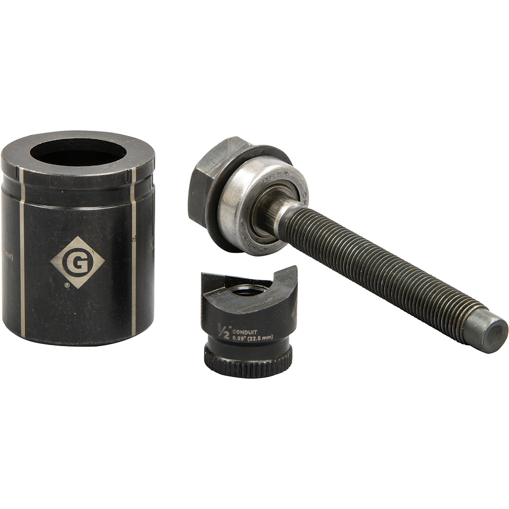 Greenlee Complete Punch Units; Punch Shape Round; Punch Type