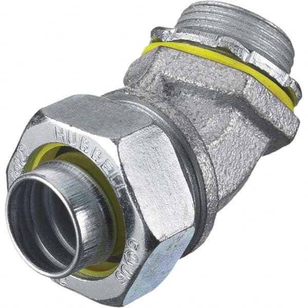 Hubbell Wiring Device-Kellems H2004 Conduit Connector: For Liquid-Tight, Malleable Iron & Steel, 2" Trade Size 