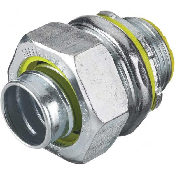 Hubbell Wiring Device-Kellems H2001 Conduit Connector: For Liquid-Tight, Malleable Iron & Steel, 2" Trade Size 