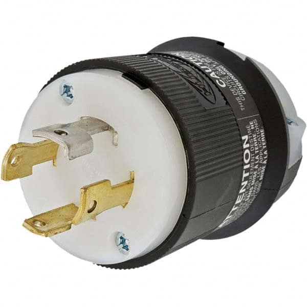 Hubbell Wiring Device Kellems 3 Phase Wye 1 8 Vac 30a Nema L18 30p Industrial Twist Lock Plug Msc Industrial Supply