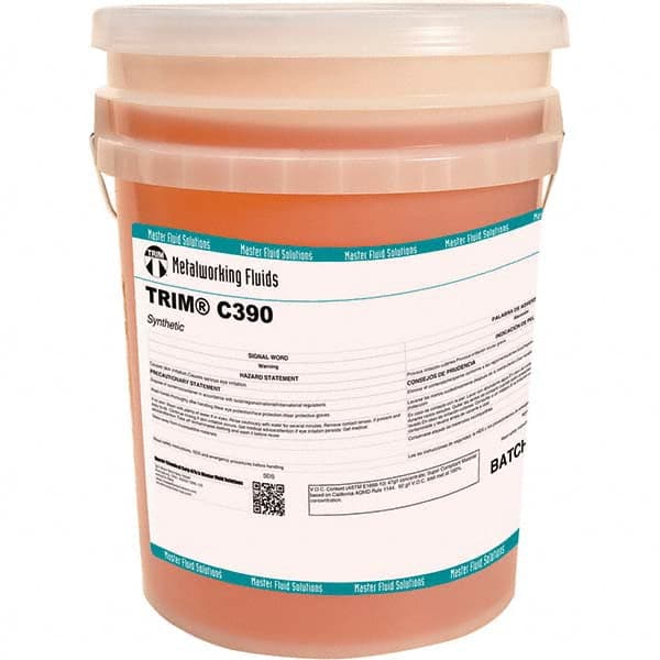Master Fluid Solutions C390-5G Cutting, Drilling, Grinding, Sawing, Tapping & Turning Fluid: 5 gal Pail 