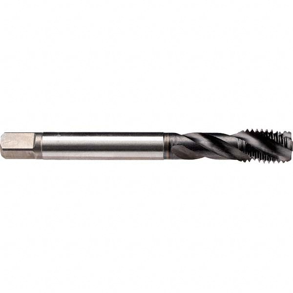 Emuge CU50S800.5013 Spiral Flute Tap: 1/2-13, UNC, 2 Flute, Modified Bottoming, 2B Class of Fit, Cobalt, GLT-8 Finish Image