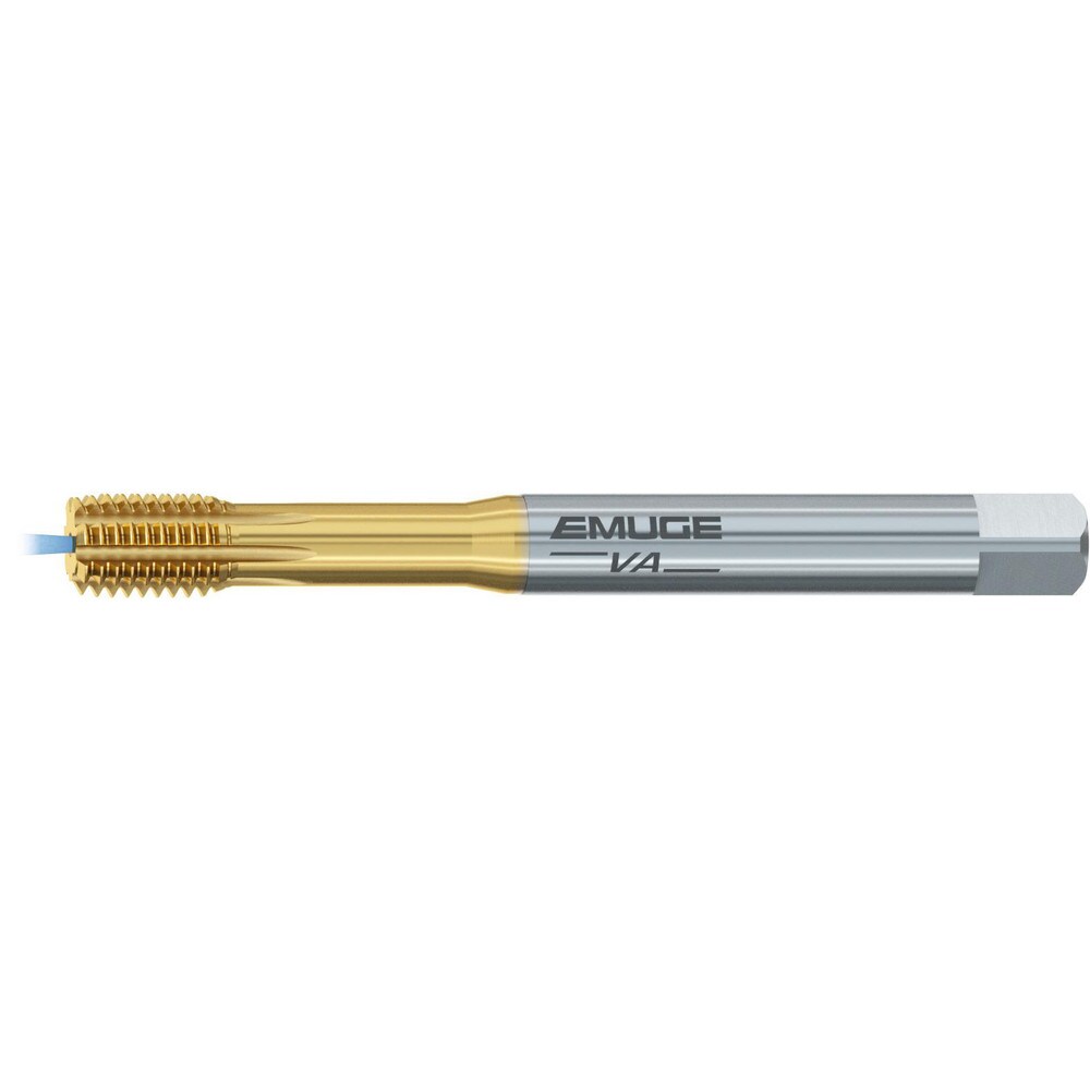 Thread Forming Tap: M4x0.70 Metric, 6H Class of Fit, Form Tap, Powdered Metal High Speed Steel, TiN-T26 Coated