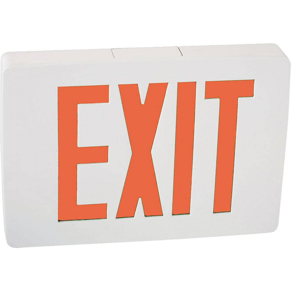 Combination Exit Signs; Mounting Type: Ceiling Mount; Surface Mount; Wall Mount ; Number of Faces: 2 ; Lamp Type: LED ; Number of Heads: 0