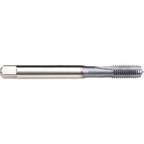 Emuge - Straight Flute Tap: 1/4-28 UNF, 3 Flutes, Modified Bottoming, 2B  Class of Fit, Cobalt, TiCN Coated - 96241922 - MSC Industrial Supply