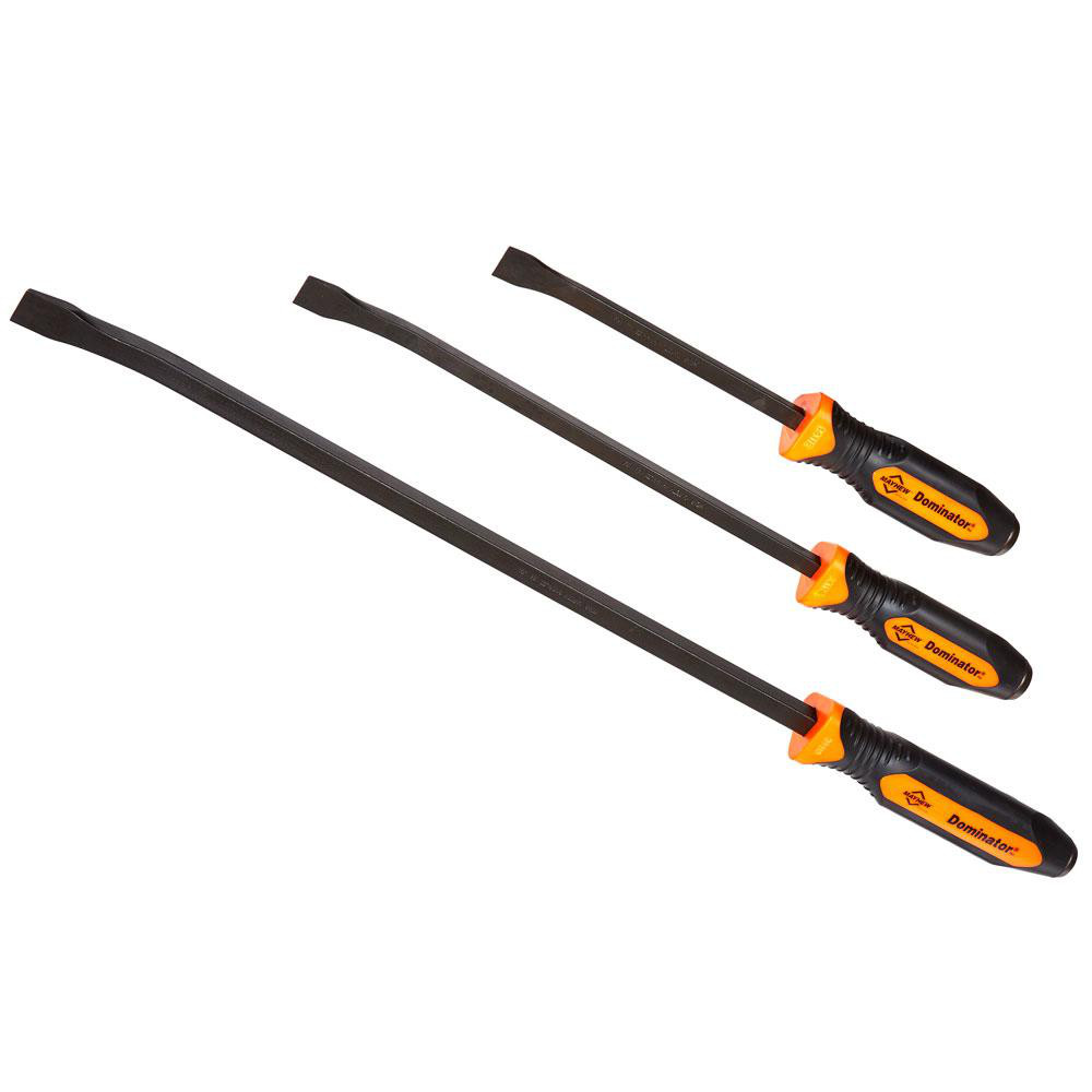 Mayhew Pry Bar Sets; Set Type Prybar; Tip Type Curved; Material Composite; Overall Length