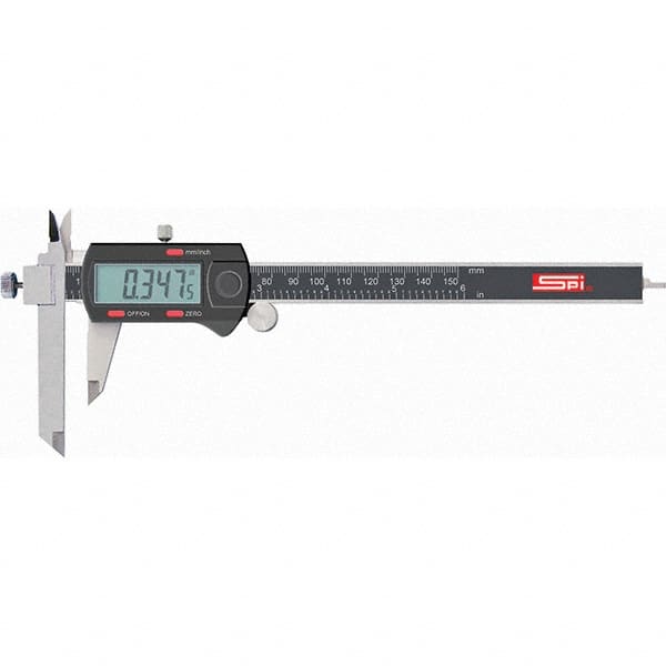 SPI 31-170-4 Electronic Caliper: 0 to 8", 0.0005" Resolution 