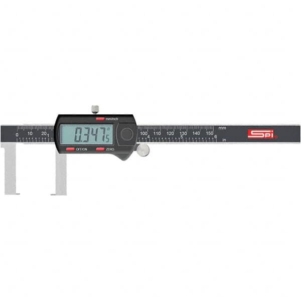 SPI MS160714003 Electronic Caliper: 0 to 6", 0.0005" Resolution 