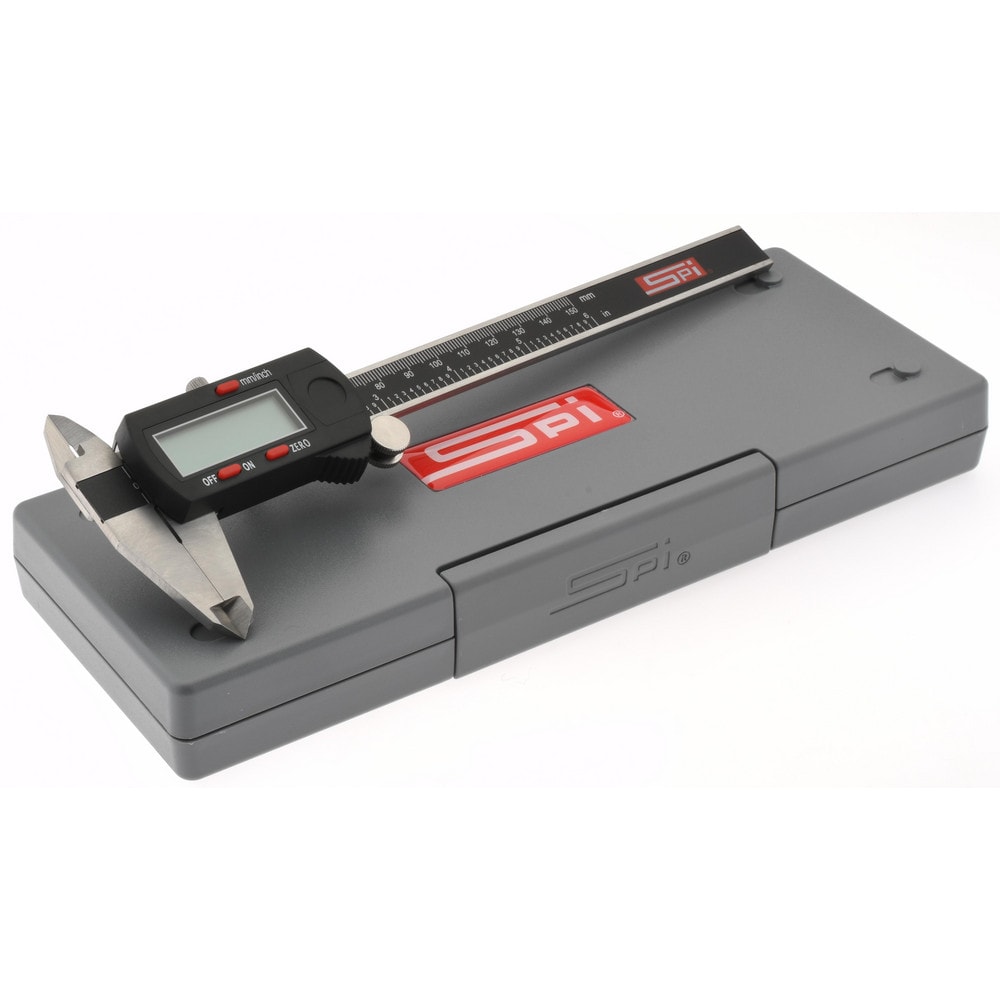 SPI 31-166-2 Electronic Caliper: 0 to 6", 0.0005" Resolution Image