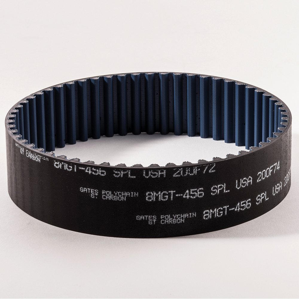 Banded & Synchronous V-Belt: Section 14M, 2520.00 mm Outside Length, 37.00 mm Belt Width - Rubber, 14MGT-2520-37