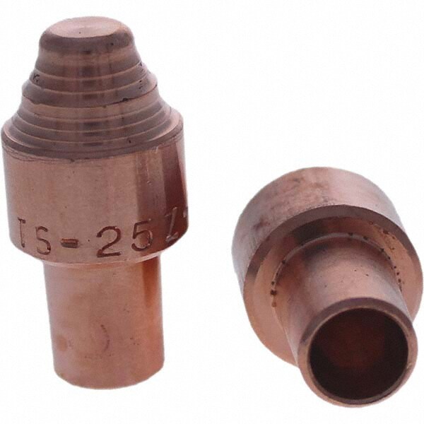 Spot Welder Tips; Tip Type: Male Cap S Nose ; Material: RWMA Class 2 - C18150
