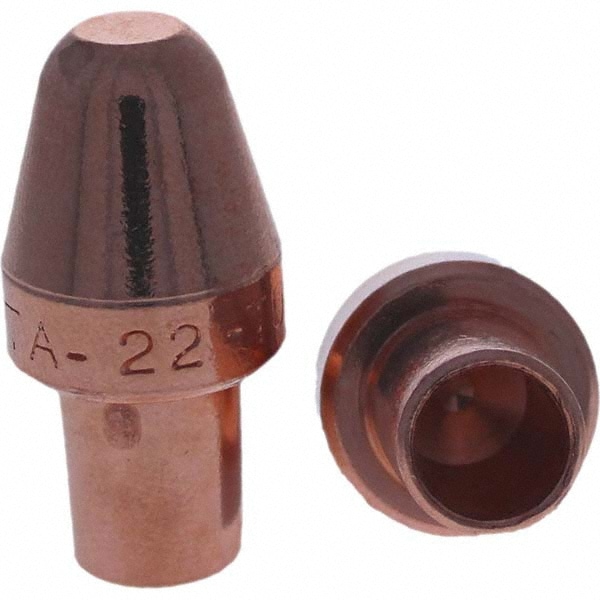 Spot Welder Tips; Tip Type: Male Cap A Nose (Pointed) ; Material: RWMA Class 2 - C18200