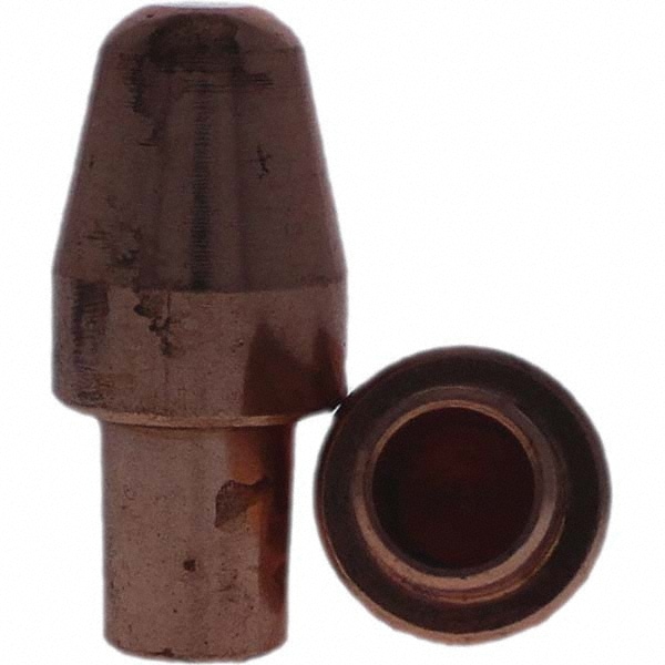 Spot Welder Tips; Tip Type: Male Cap A Nose (Pointed) ; Material: RWMA Class 1 - C15000