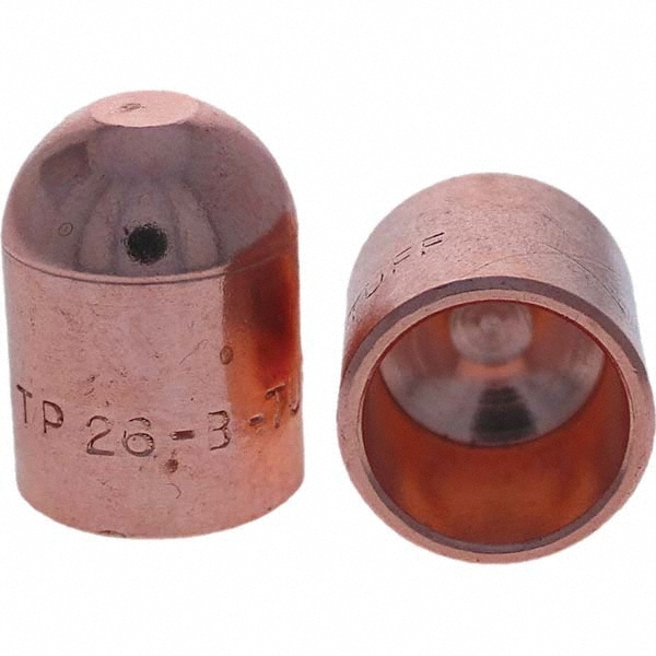 Tuffaloy - Spot Welder Tips; Tip Type: Female Cap B Nose (Dome ...