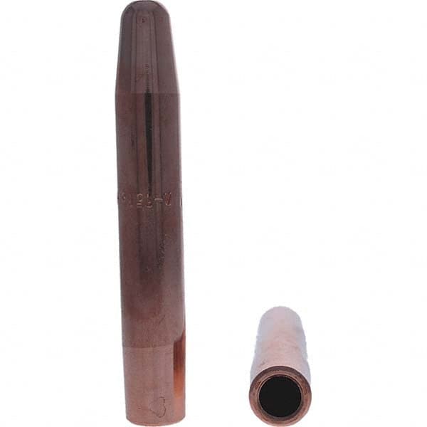 Tuffaloy 131-1516 Spot Welder Tips; Tip Type: Straight Tip A Nose (Pointed) ; Material: RWMA Class 1 - C15000 
