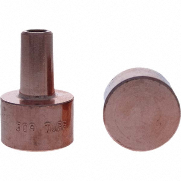 Tuffaloy Spot Welder Tips; Tip Type Backup Electrode Round Face
