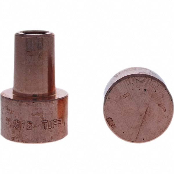 Tuffaloy - Spot Welder Tips: Backup Electrode Round Face