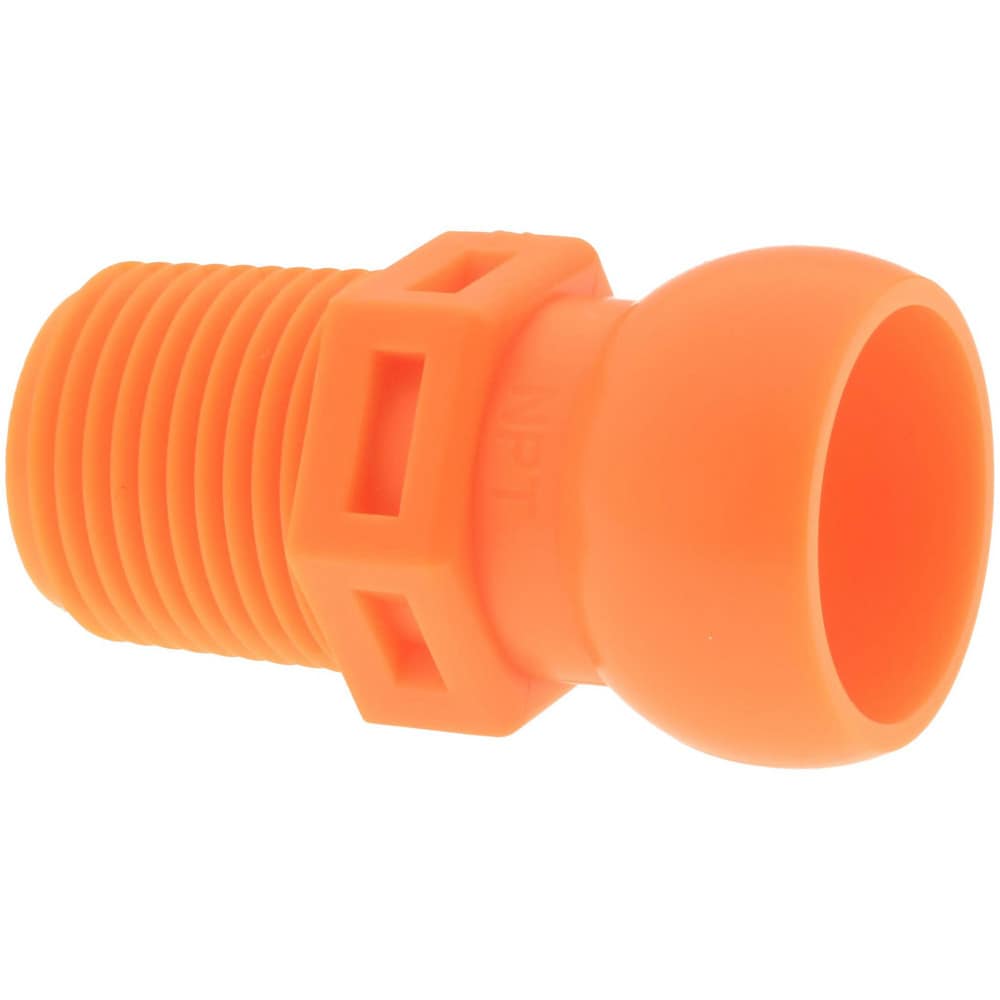 Coolant Hose Adapters, Connectors & Sockets; Product Type: Connector ; Hose Inside Diameter (Inch): 1/2 ; Connection Type: Male x Female ; Body Material: POM ; Thread Size: 3/8" NPT ; For Use With: Snap Flow Modular Hose System