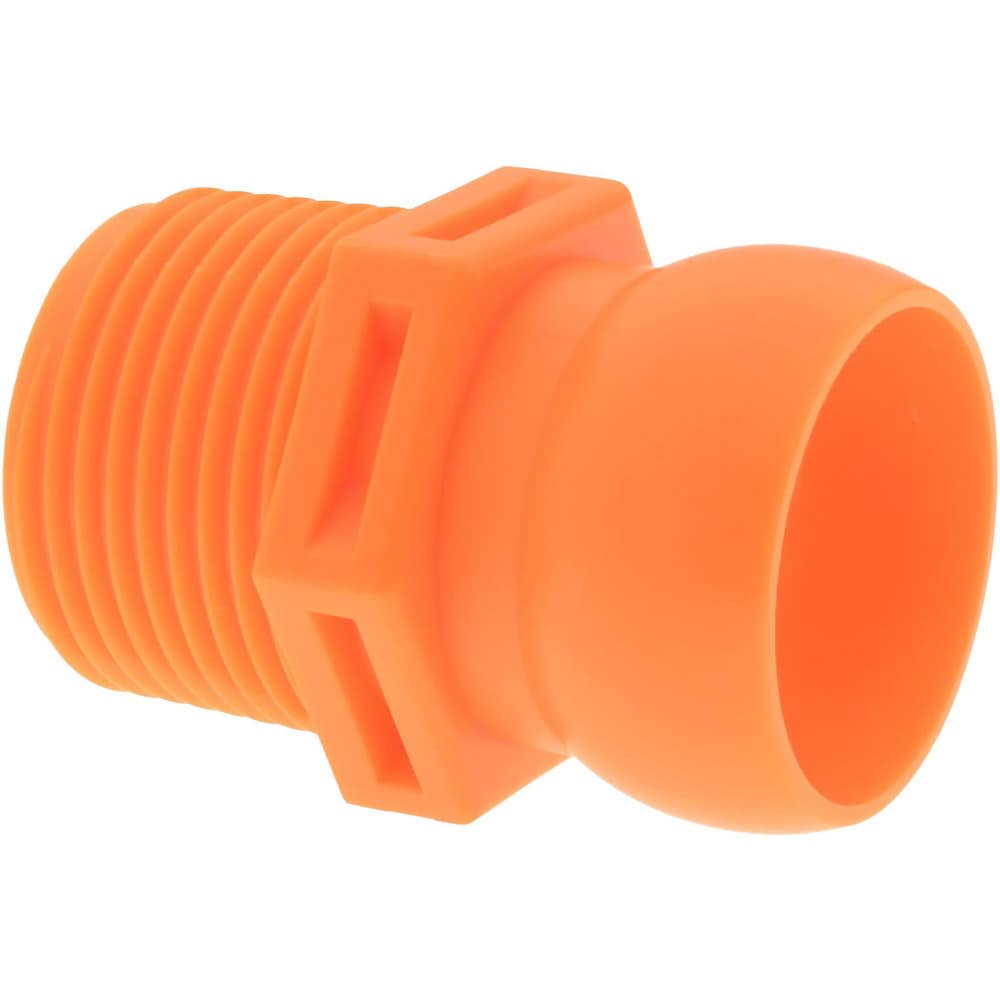 Coolant Hose Adapters, Connectors & Sockets; Product Type: Connector ; Hose Inside Diameter (Inch): 3/4 ; Connection Type: Male x Female ; Body Material: POM ; Thread Standard: BSPT ; Thread Size: 3/4 in