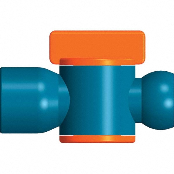 Coolant Hose Valves; Hose Inside Diameter (Inch): 1/2 ; Connection Type: Female x Female ; Body Material: POM ; Number Of Pieces: 2 ; For Use With: Snap Together Hose System ; UNSPSC Code: 23271700