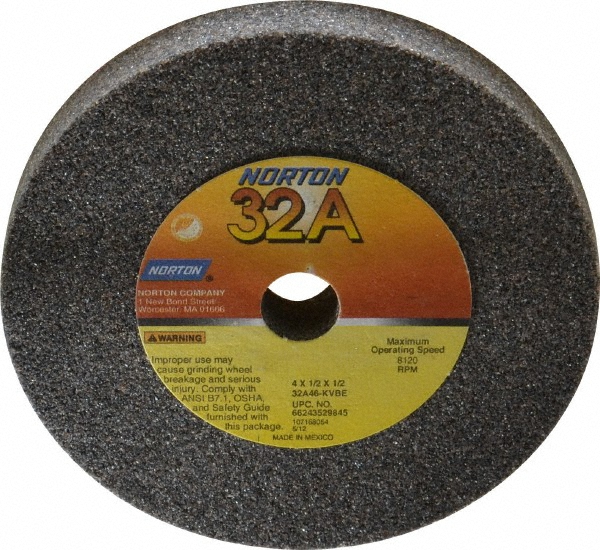 Norton 46 Grit Aluminum Oxide Type 1 Internal Grinding Wheel