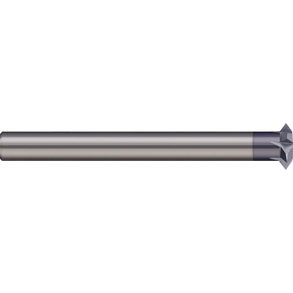Micro 100 TM-375X Single Profile Thread Mill: 1/2-12 to 1/2-32, 12 to 32 TPI, Internal & External, 4 Flutes, Brazed Solid Carbide 