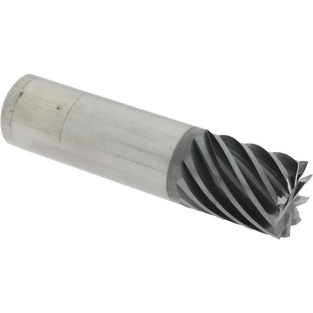Accupro 6504121 Square End Mill: 1 Dia, 1-1/4 LOC, 1 Shank Dia, 4 OAL, 10 Flutes, Solid Carbide Image