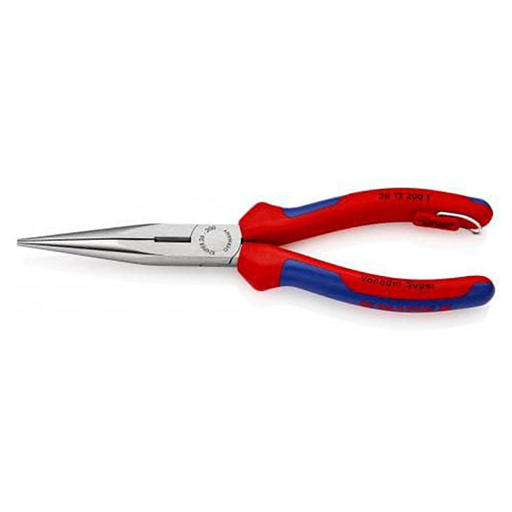 Chain Nose Plier: 200 mm OAL, Side Cutter