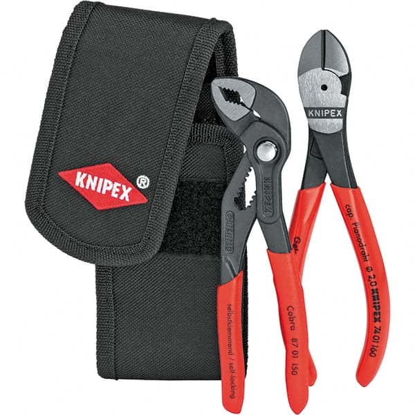 Knipex Mini Pliers Set in Belt Tool Pouch