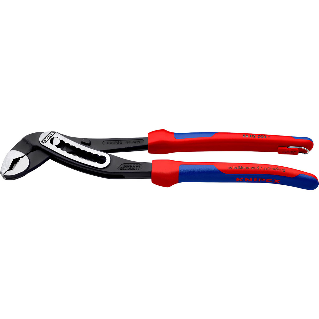 Knipex Tongue & Groove Plier: 2-3/4" Cutting Capacity - 9 Position | Part #88 02 300 T BKA