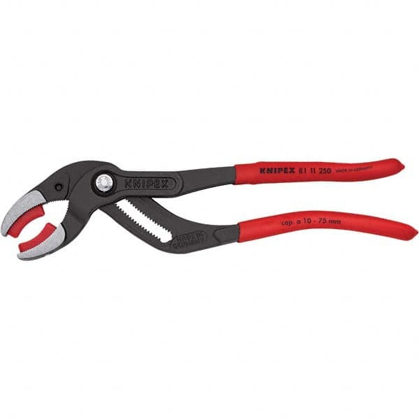 Knipex 81 11 250 SBA Tongue & Groove Plier: 10 to 75 mm Cutting Capacity 