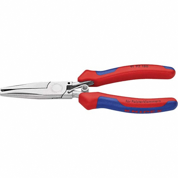 Knipex Pliers; Type: Hog Ring Pliers ; Jaw Type: Hog Ring ; Overall Length Range: 6" - 8.9" ; Overall Length (Inch): 7.7000 ; Jaw Length (mm): 50