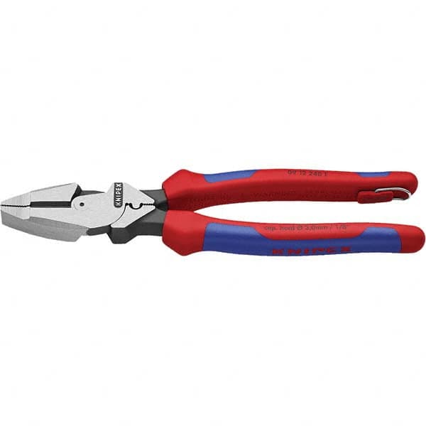 Pliers; Body Material: Steel ; Tether Style: Tether Capable ; Fish Tape Puller: Yes ; High Leverage: Yes ; Features: Ergonomically Optimized Handle; Fatigue Reducing Operation; High Transmission; Multi Stage Oil-Hardened; Solid Construction